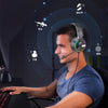 Head mounted gaming headset Soulbytes S19 wired RGB computer headset