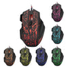 HXSJ Flow Crack Gaming Mouse Colorful Luminous MOUSE 7D Gaming Mouse