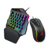 V500 gaming one handed keyboard  supports PS3 and PS4 gaming consoles