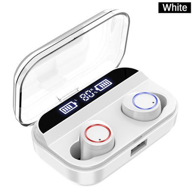 TWS Wireless Earphone Bluetooth 5.0 Earphones Power Display Touch Control Sport Stereo Cordless Earbuds Headset Charging Box