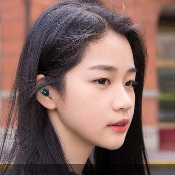 Earphones Mini Wireless Bluetooth Headphone Q13 Built-in HD Microphone