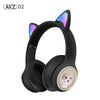 AKZ-02 light-emitting Cat's ears headworn Bluetooth headset wireless headset