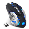 Wireless gaming mouse rechargeable  2.4G mouse with built-in 600mAh RGB