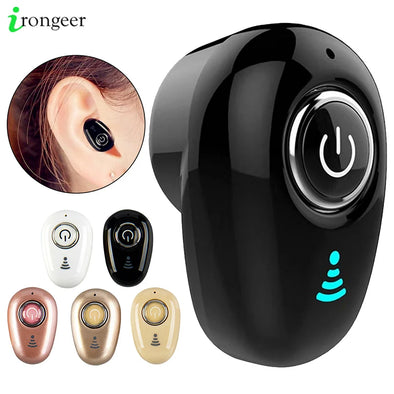 S650 Mini Bluetooth Earphone Wireless In-Ear Invisible Earbuds Handsfree Headset Stereo