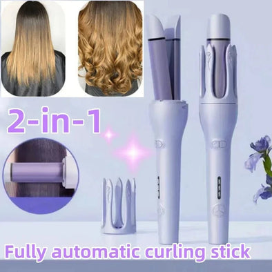 New 2 In 1 Automatic Hair Curler